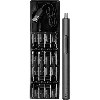 Tournevis de précision à batterie rechargeable et 20 embouts Ks tools