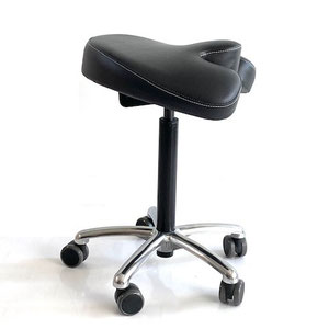 ERGONOMISCHER UND DYNAMISCHER MEDIZINISCHER SATTELHOCKER SCHWARZ-Beschreibung lesen