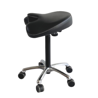 ERGONOMISCHER UND DYNAMISCHER MEDIZINISCHER SATTELHOCKER SCHWARZ-Beschreibung lesen