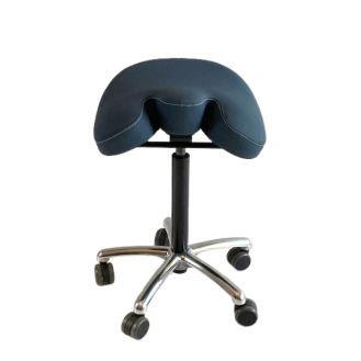 ERGONOMISCHER UND DYNAMISCHER MEDIZINISCHER SATTELHOCKER DUNKELBLAU-Beschreibung lesen