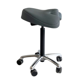 TABURETE MÉDICO DENTAL ERGONÓMICO Y DINÁMICO GRIS-Leer más