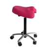 TABURETE MÉDICO DENTAL ERGONÓMICO Y DINÁMICO ROSA