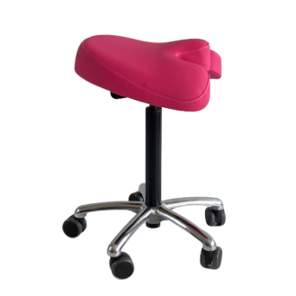 ERGONOMISCHER UND DYNAMISCHER MEDIZINISCHER SATTELHOCKER PINK-Beschreibung lesen