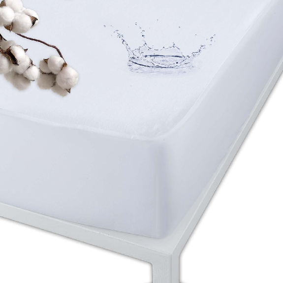 Protector Colchón 160 Impermeable - Tamaño 160 x 190-200 cm - Cubre Colchón Algodón 100% - Funda Transpirable Termo Regulador Protector Cama Fabricado en España-Leer más