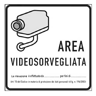 CARTELLO VIDEOSORVEGLIANZA 24x24-Leggi tutto