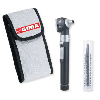 Otoscope GIMA Sigma FO Xénon 2,5 V - Couleur Noir-Lire la description