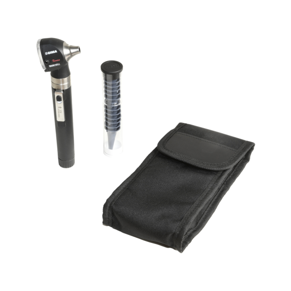Otoscope GIMA Sigma FO Xénon 2,5 V - Couleur Noir-Lire la description