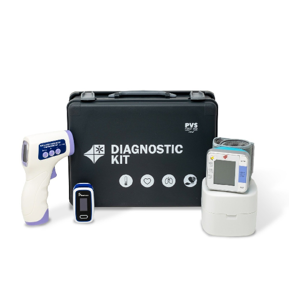 Kit de diagnostic - Thermomètre, Oxymètre, Tensiomètre-Lire la description