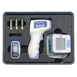 Kit de diagnostic - Thermomètre, Oxymètre, Tensiomètre-Lire la description