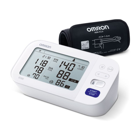 Tensiomètre au bras OMRON M6 Comfort-Lire la description