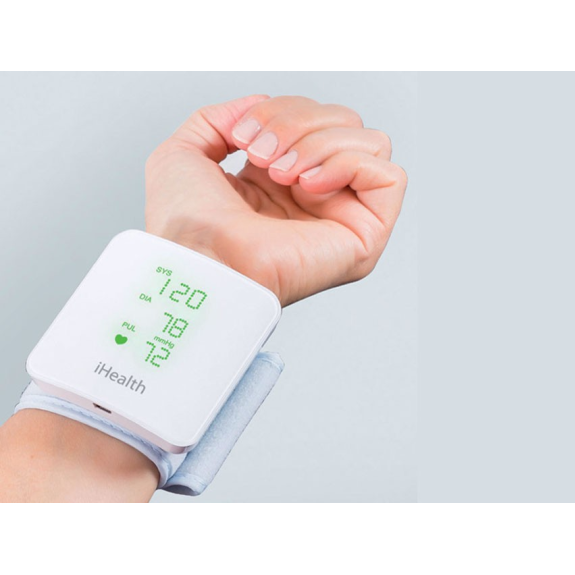 Tensiomètre au poignet sans fil iHealth BP7 avec écran-Lire la description