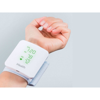 Tensiomètre au poignet sans fil iHealth BP7 avec écran-Lire la description