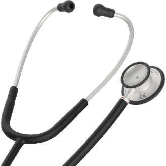 Stéthoscope double SPENGLER Pulse II - Carbone-Lire la description