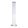 Potelet H540mm Section 100X40 Avec Platine Couleur blanc 9010