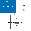 CMW - Pignone con mozzo smontabile 2012 - Pignone singolo - 24B1 - 12 denti - passo 38,1 mm