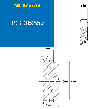 CMW - Pignone prealesato - Acciaio - Doppia dentatura - 06B2 - 57 denti - passo 9,52 mm con foro 19 mm