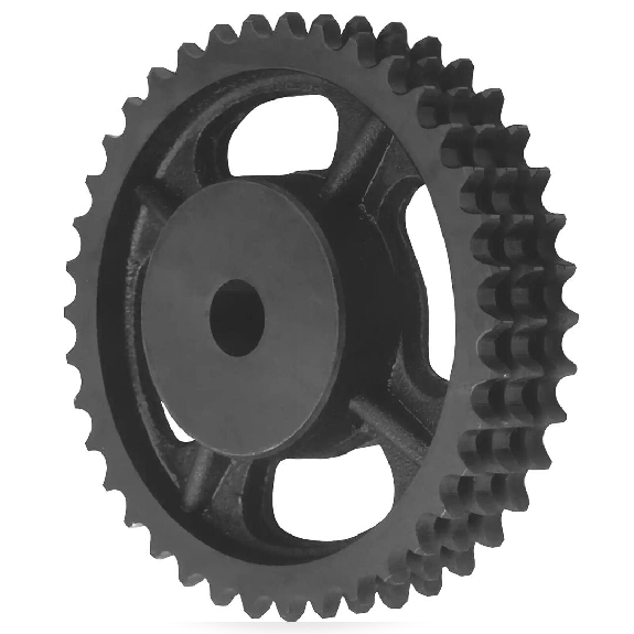 CMW - Ruota in ghisa prealesata - Ingranaggio triplo - 20B3 - 95 denti - passo 31,75 mm con foro 50 mm CMW - Ruota in ghisa prealesata - Ingranaggio triplo - 20B3 - 95 denti - passo 31,75 mm con foro 50 mm-Leggi tutto