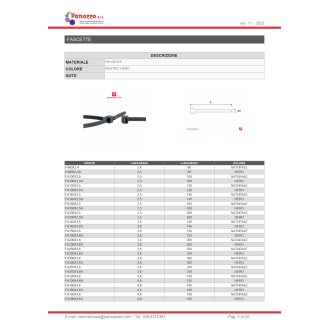 FASCETTE STANDARD FA200X4,8-Leggi tutto