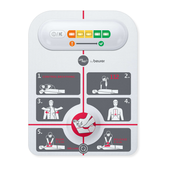 LIFEPAD : Aide au massage cardiaque-Lire la description