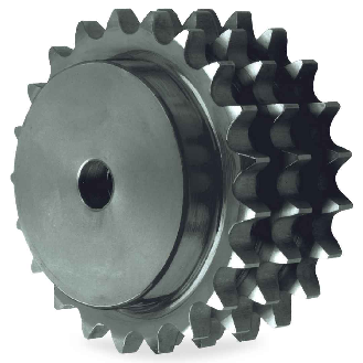 CMW - Vorgebohrtes Ritzel - Stahl - Dreifachverzahnung - 08B3 - 36 Zähne - 12,7 mm Teilungsperiode mit 25 mm Bohrung.-Beschreibung lesen