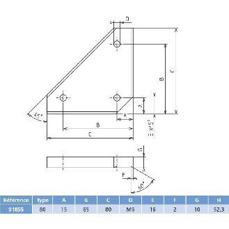 Raccord d'angle combiné RK-Compact 80-Lire la description