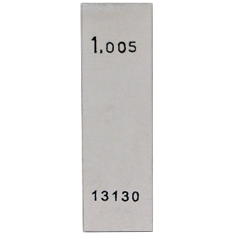Cale étalon acier classe I à l'unité, Dimension: 12 mm-Lire la description