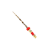 GO!FILES ONEGO ALTERNATIVE BEWEGUNGSLINIE 025/07 21mm Rot - BLISTER VON 6 STERILEN LINIEN