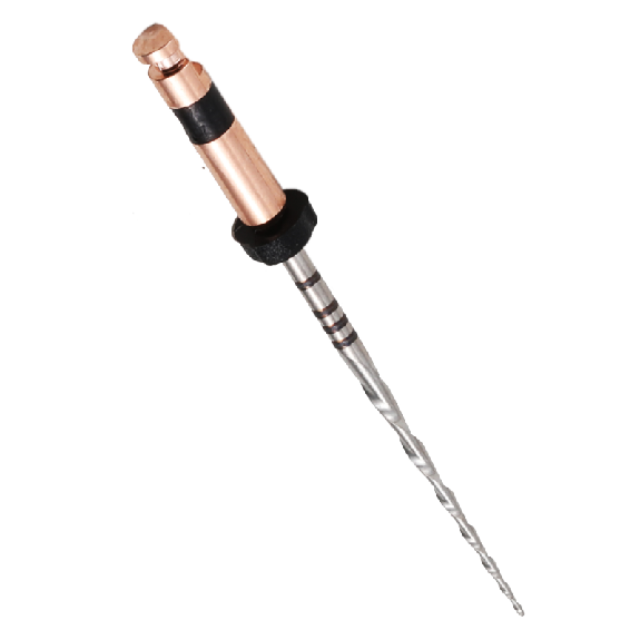 LIMES GO!FILES RCP SILVER A MOUVEMENT ALTERNATIF 21mm R40 06% Noire - BLISTER DE 6 LIMES STERILES-Lire la description