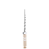 LIME GO! REKONSTRUIERTE DATEI SILBER 18mm D2 25/08% - BLISTER VON 6 STERILEN LINIEN