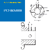 CMW - Gebohrtes Ritzel mit zwei 90°-Druckschrauben - Einfachverzahnung - 06B1 - 18 Zähne - Steigung 9,52 mmit 19 mm Bohrung. CMW - Gebohrtes Ritzel mit zwei 90°-Druckschrauben - Einfachverzahnung - 06B1 - 18 Zähne - Steigung 9,52 mmit 19 mm Bohrung.