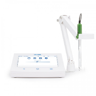 pHmetro de sobremesa, pH/ORP/Temperatura, pantalla táctil, conexión wifi con electrodo usos generales con conector BNC-Leer más