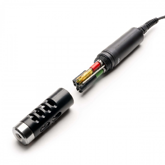 Medidor multiparamétrico portátil pH/Conductividad/Oxígeno óptico con bluetooth - Cable m  : 4 m-Leer más