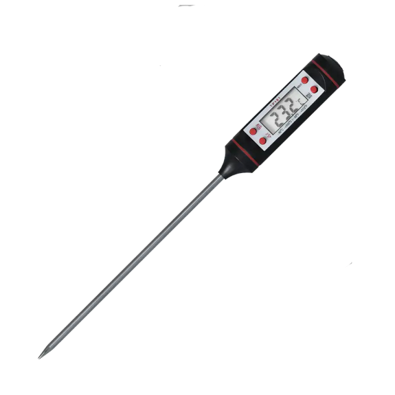 THERMOMÈTRE NUMÉRIQUE DE POCHE DE -50 À 300ºC / -58 À 572ºF AVEC MAXIMUM ET MINIMUM-Beschreibung lesen