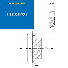 CMW - Pignone prealesato - Acciaio - Dentatura singola - 05B1 - 27 denti - passo 8 mm con foro 10 mm