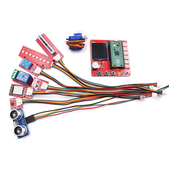 Raspberry Pi Pico Primer Kit - Plug&Play-Leggi tutto