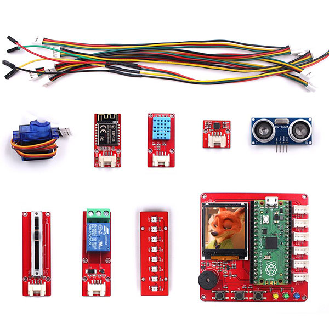 Raspberry Pi Pico Primer Kit - Plug&Play-Leggi tutto