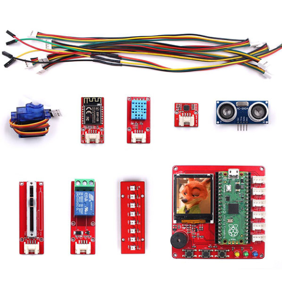 Raspberry Pi Pico Primer Kit - Plug&Play-Leggi tutto