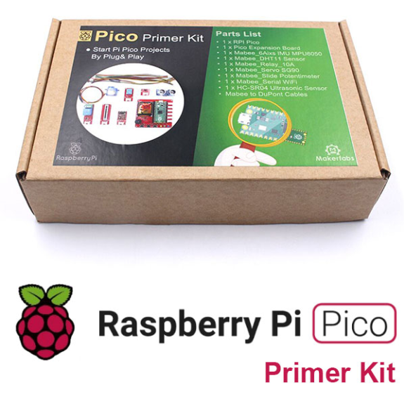 Kit d'amorce Raspberry Pi Pico - Plug&Play-Leer más
