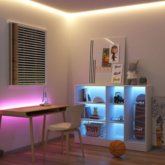 Strip a LED RGB con telecomando e alimentatore - 10 metri 300 LED-Leggi tutto
