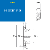 CMW - Pignone con mozzo smontabile 2517 - Pignone singolo - 24B1 - 14 denti - passo 38,1 mm