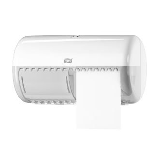 Tork 557000 Spender für Kleinrollen Toilettenpapier Elevation T4 | Packung (1 Stück)-Beschreibung lesen