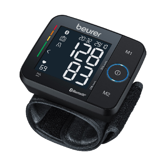 Tensiomètre au poignet Beurer BC 54 avec Bluetooth | Paquet (1 pièce)-Leer más