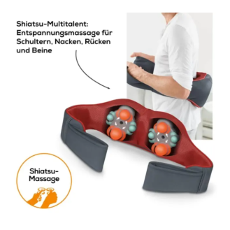 Beurer MG 151 3D Shiatsu-Massagegerät | Packung (1 Stück)-Beschreibung lesen