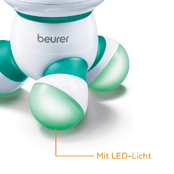 Beurer Mini-Massagegerät MG 16 - Grün | Packung (1 Stück)-Beschreibung lesen