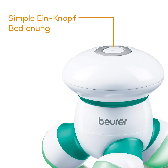 Beurer Mini-Massagegerät MG 16 - Grün | Packung (1 Stück)-Beschreibung lesen