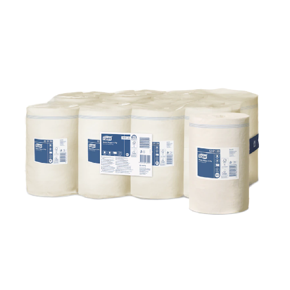 Tork 120123 Lingettes en papier standard M1 1 épaisseur | Carton (11 rouleaux)-Leggi tutto