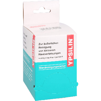 Holthaus Medical YPSILIN Wundreinigungstücher - Spenderpackung | Packung (40 Stück)-Beschreibung lesen
