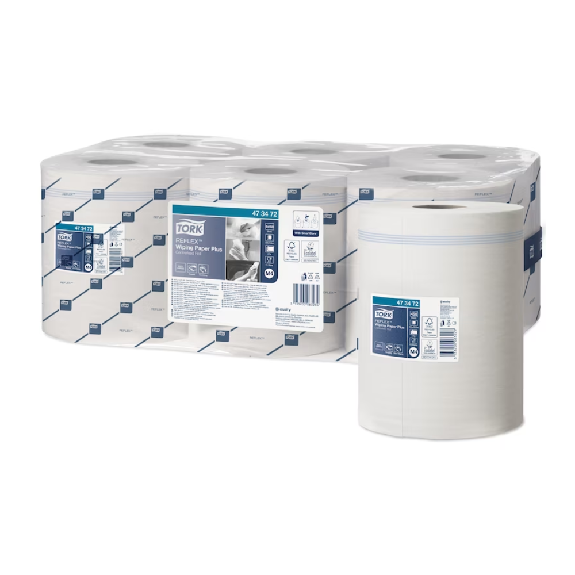 Tork Reflex 473472 Starke Mehrzweck-Papierwischtücher Advanced M4 2-lagig | Karton (6 Rollen) Tork Reflex 473472 Starke Mehrzweck-Papierwischtücher Advanced M4 2-lagig | Karton (6 Rollen)-Beschreibung lesen