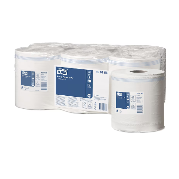 Tork 120155 Standard Papierwischtücher Universal M2 1-lagig | Karton (6 Rollen) Tork 120155 Standard Papierwischtücher Universal M2 1-lagig | Karton (6 Rollen)-Beschreibung lesen