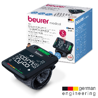 Beurer Handgelenk-Blutdruckmessgerät BC 87 mit Bluetooth-Beschreibung lesen
